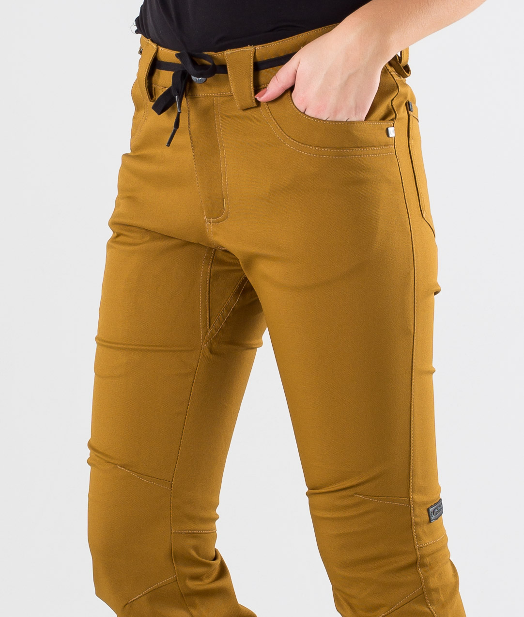 l1 skinny twill snowboard pants