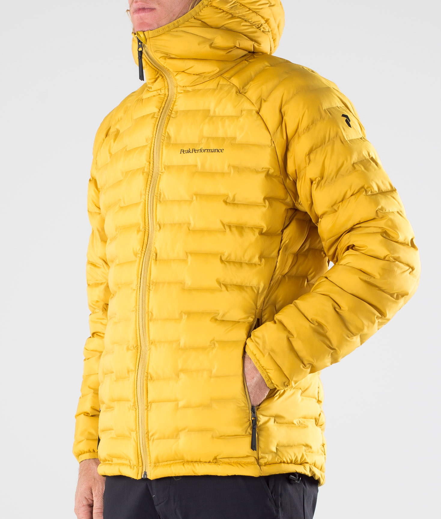 peak performance yellow hoodie