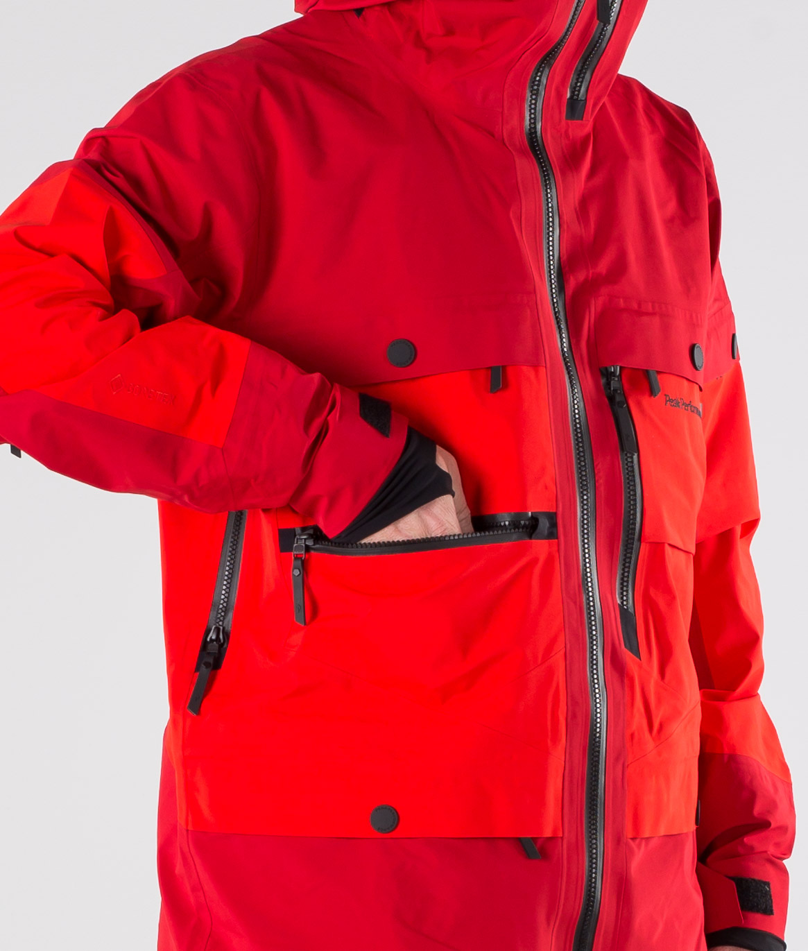Peak Performance Vertical Snowboardjakke Dark Chilli Peak Performance Vertical Skijakke Dark Chilli Ridestore.no