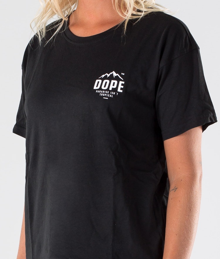 Dope Grand Paradise II T-shirt Dam Black