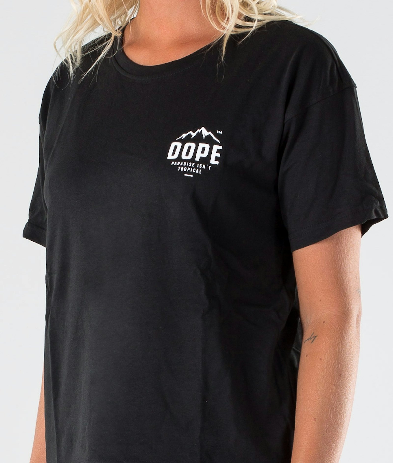 Dope Grand Paradise II T-shirt Femme Black