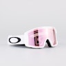 Oakley Line Miner M Skibrille Matte White With Prizm Snow Hi Pink Lens
