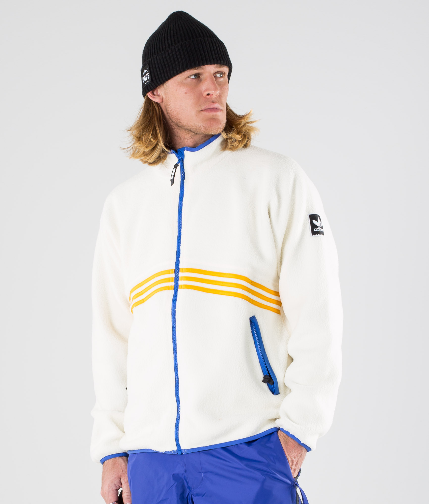 adidas sherpa fleece jacket