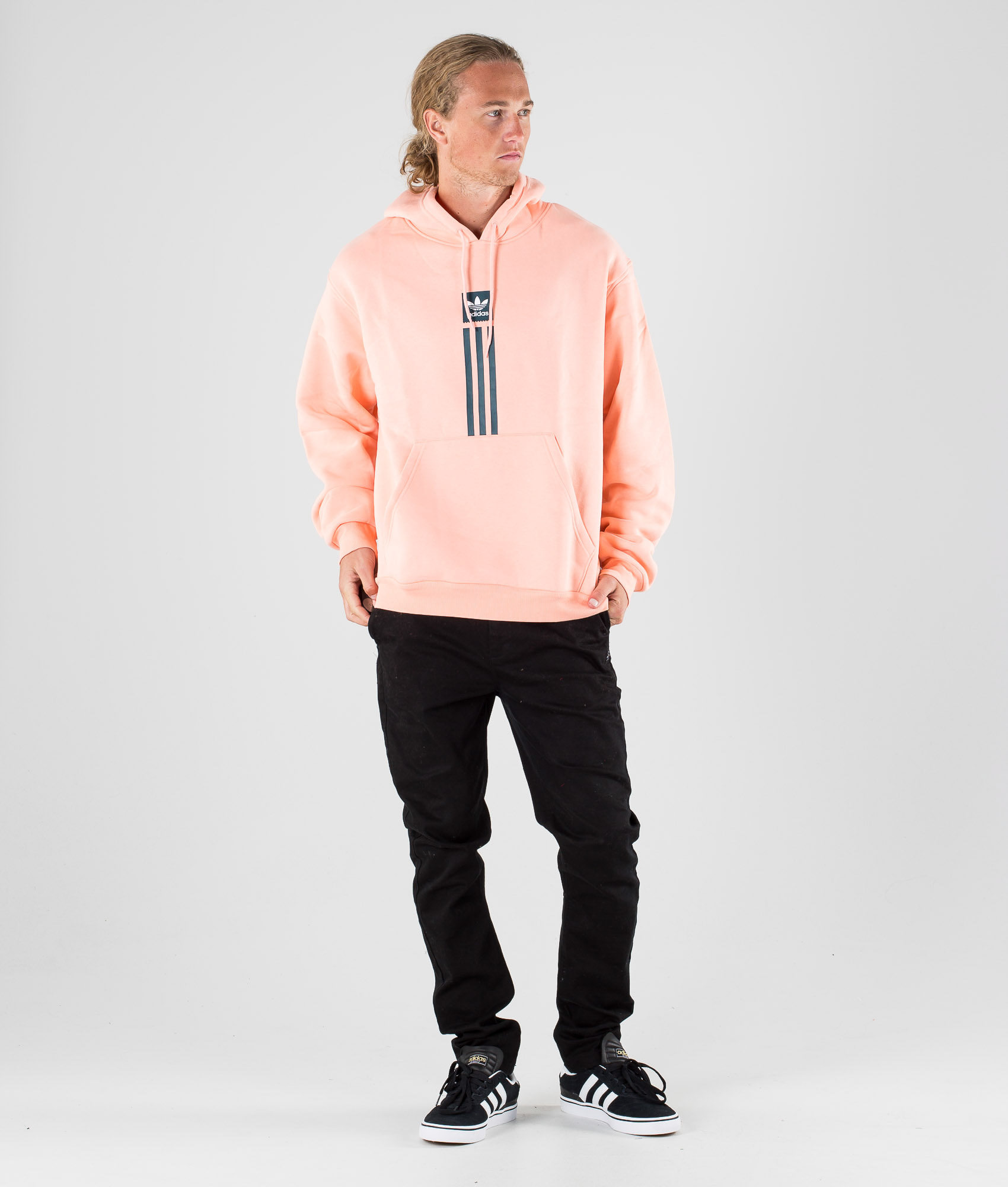 adidas solid pillar hoodie