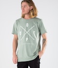 Dope 2X-UP T-shirt Men Faded Green