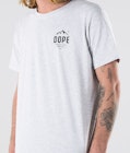 Dope Paradise II T-shirt Heren Grey Melange