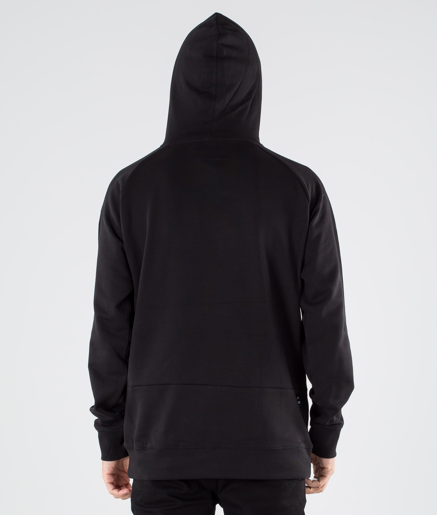 hoodie black plain