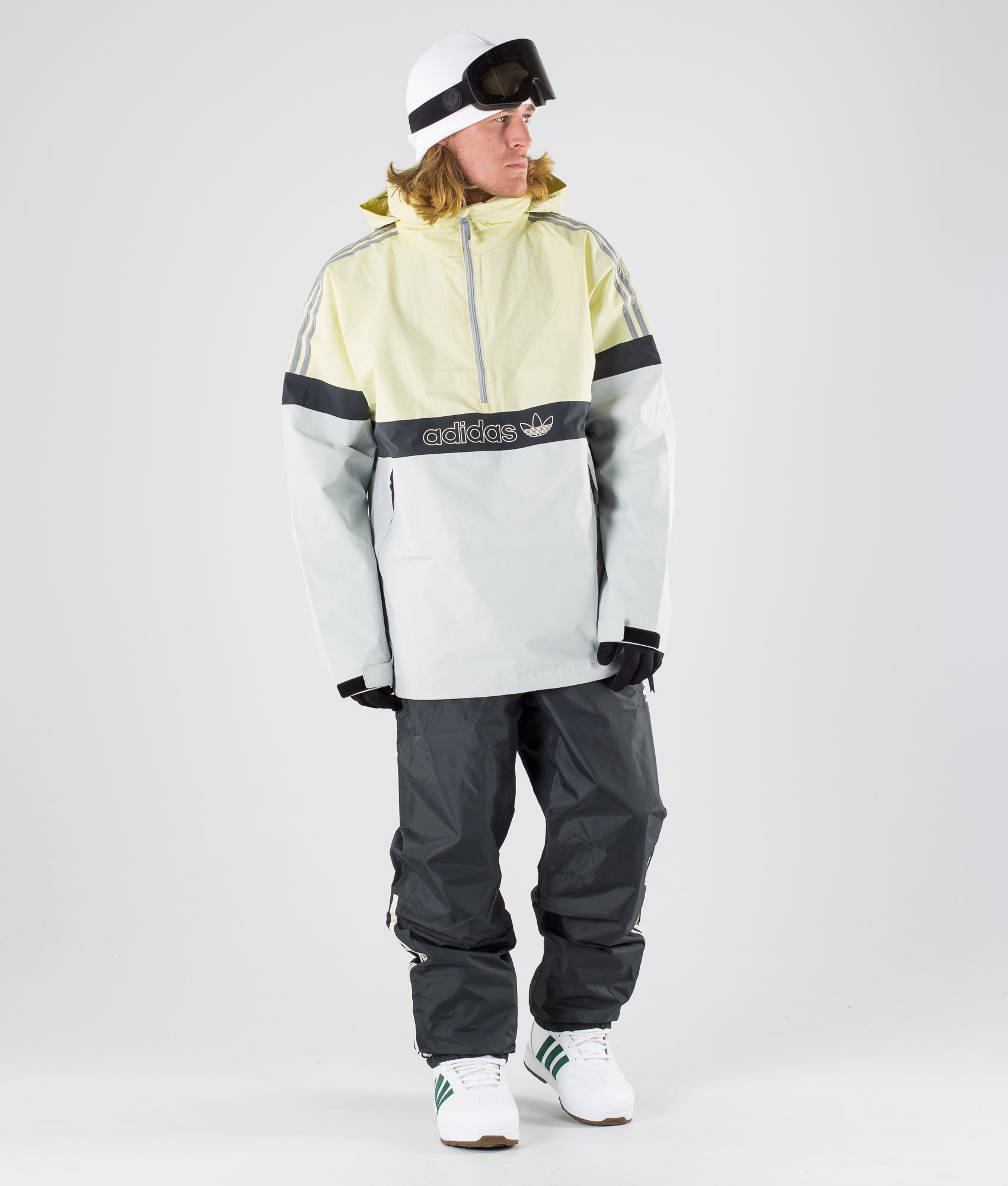 Adidas BB Snowbreaker Snowboard Jacket Yellow/Stone/Carbon |
