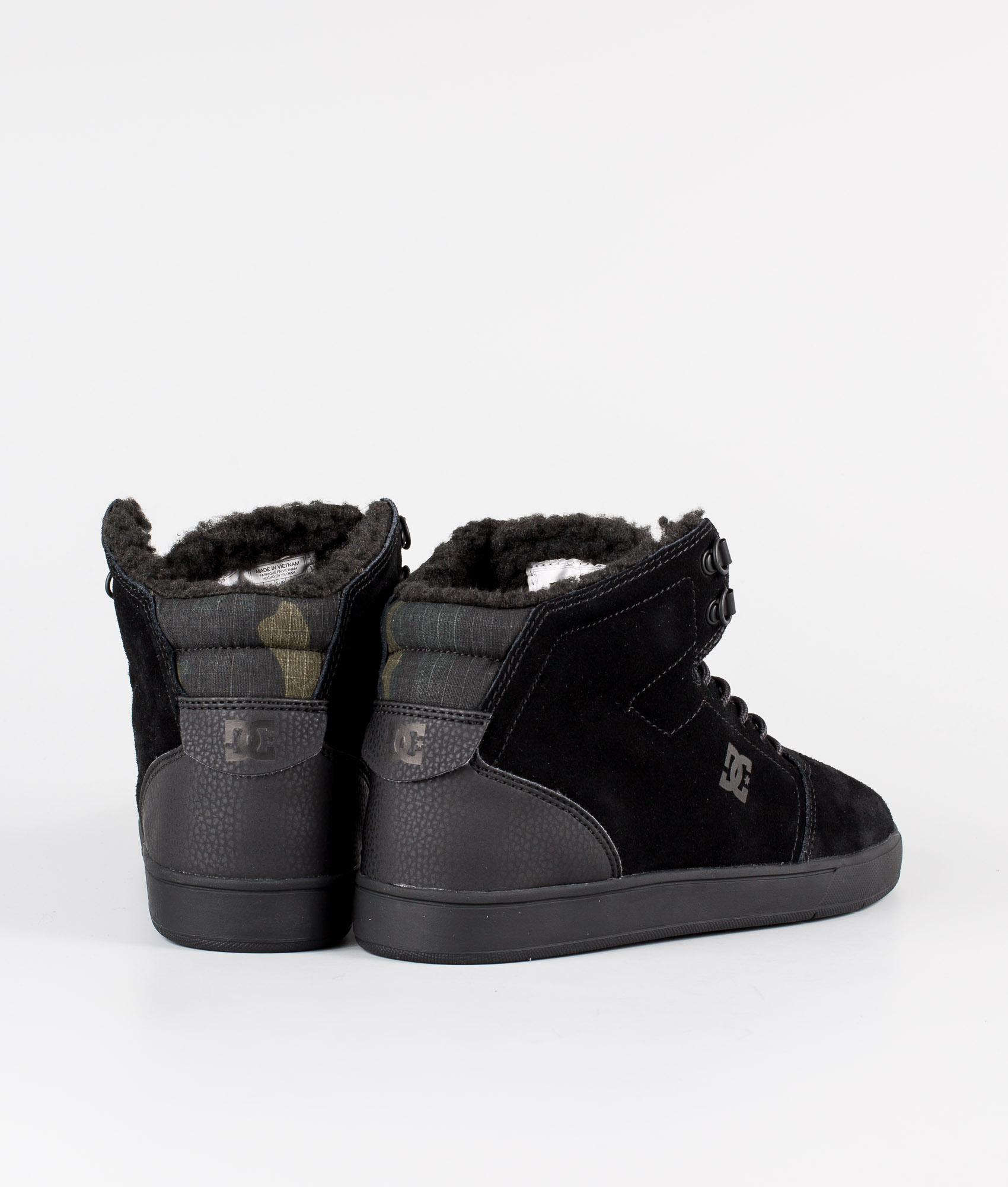 DC Crisis High Wnt Sko BlackCamo Ridestore.no DC Crisis High Wnt Sko BlackCamo Ridestore.no