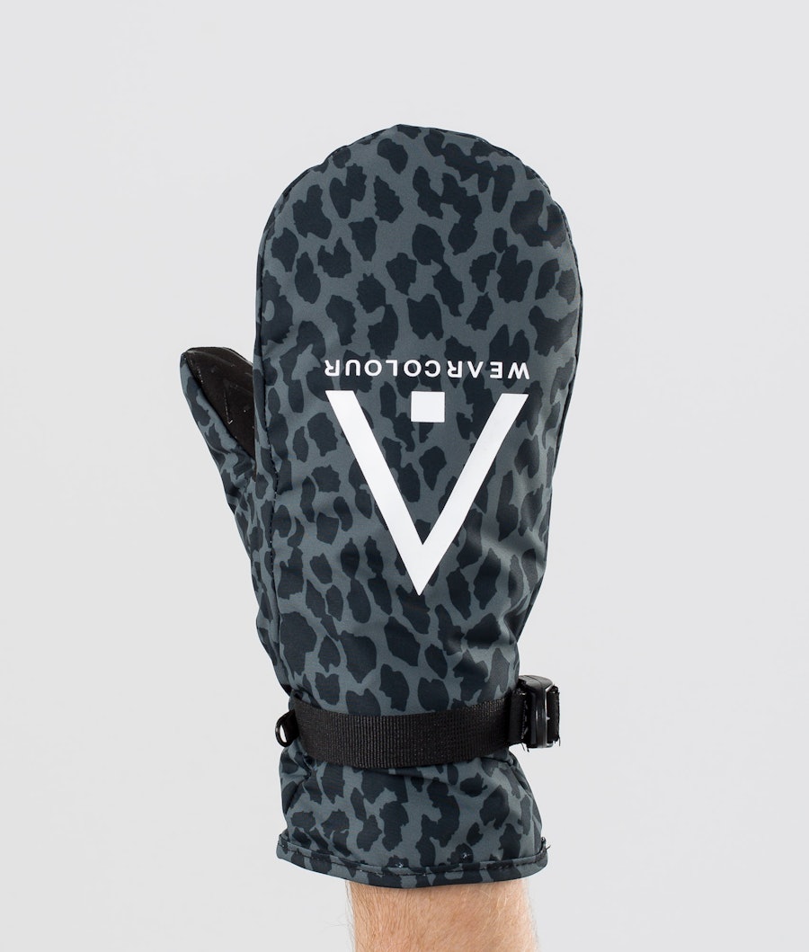 WearColour Wear Mitten Skidhandskar Black Leo