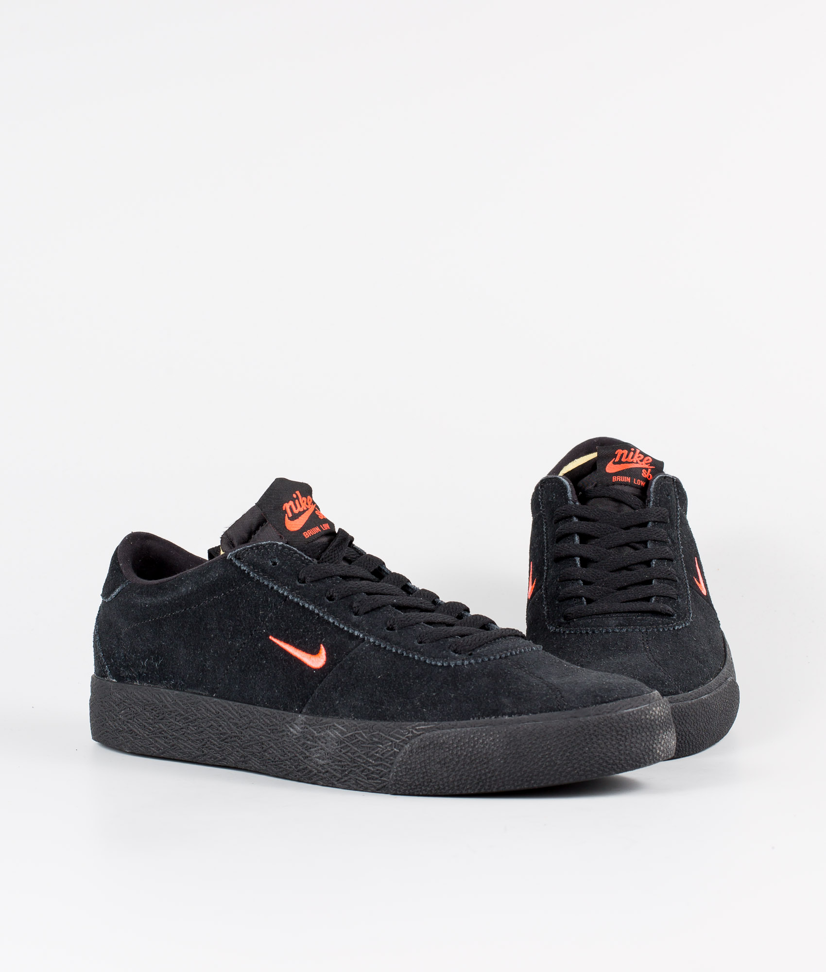 Nike Nike Sb Zoom Bruin Shoes Black Bright Crimson Black Ridestore Com