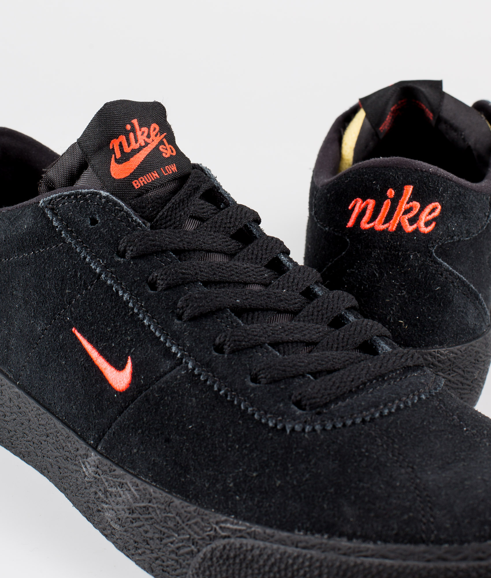 Nike Nike Sb Zoom Bruin Shoes Black Bright Crimson Black Ridestore Com