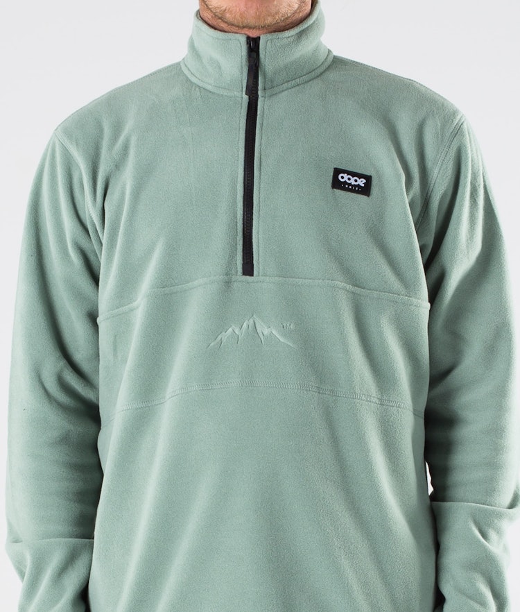 Loyd Polartec Sweat Polaire Homme Faded Green, Image 3 sur 6