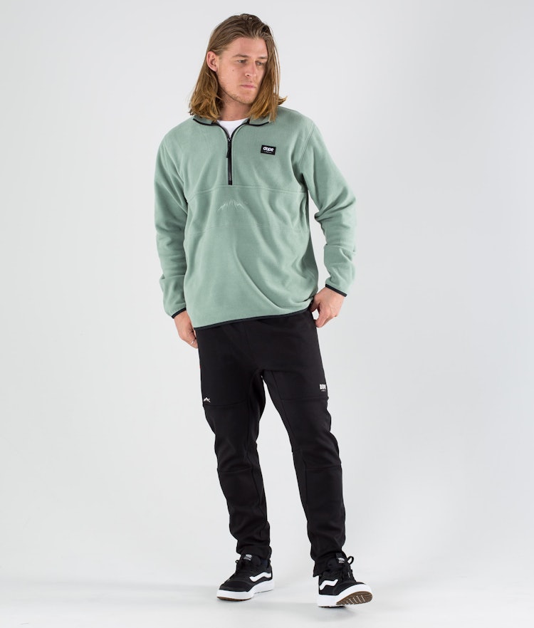 Loyd Polartec Sweat Polaire Homme Faded Green, Image 5 sur 6