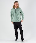 Loyd Polartec Sweat Polaire Homme Faded Green, Image 5 sur 6