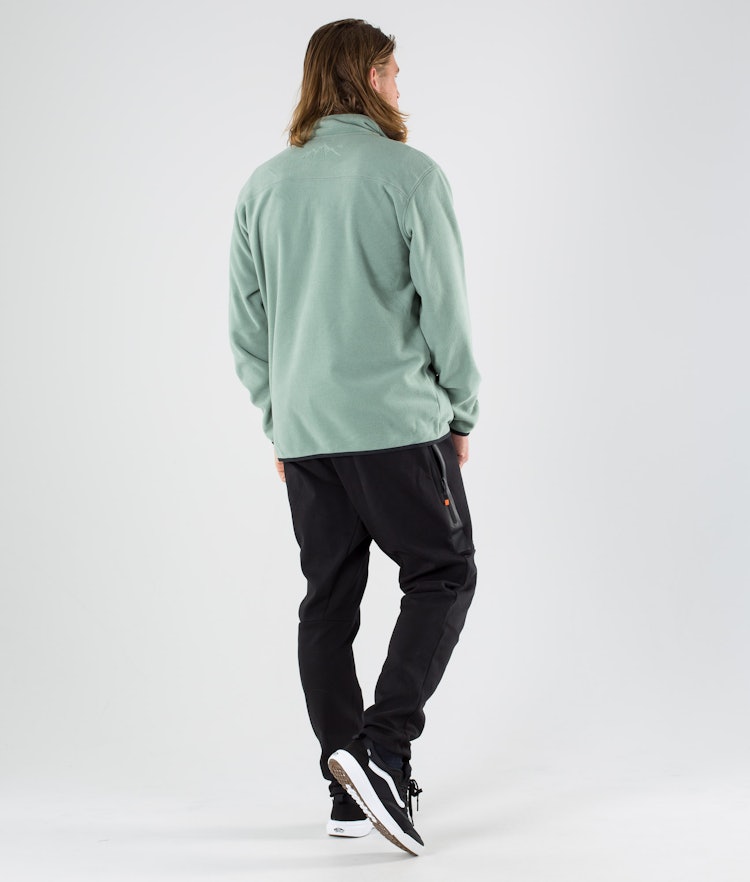 Loyd Polartec Sweat Polaire Homme Faded Green, Image 6 sur 6