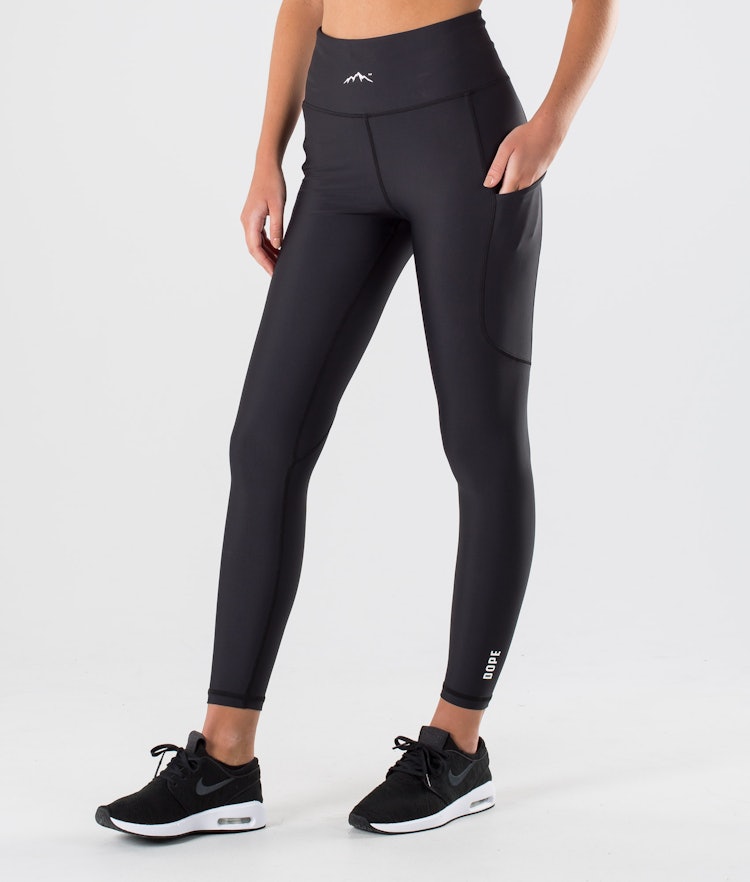 Reebok Womens Lux HighRise 2.0 Base Layer Athletic Pants, Grey