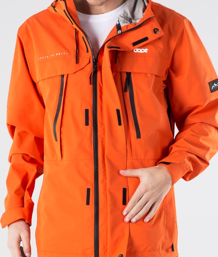 Trekker 2020 Outdoor Jacket Men Orange, Image 8 of 11