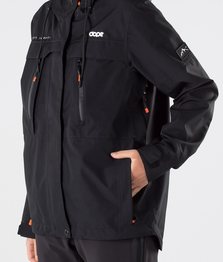 Trekker W 2020 Outdoor Jacket Women Black, Image 3 of 11