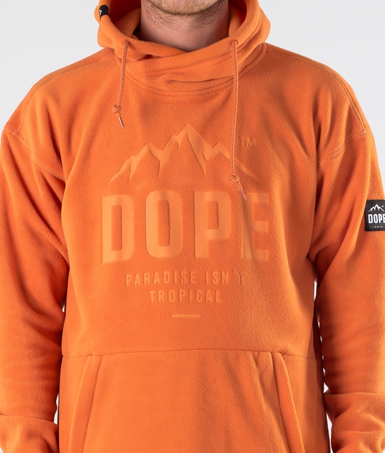 Dope Cozy Fleece-hoodie Herre Orange