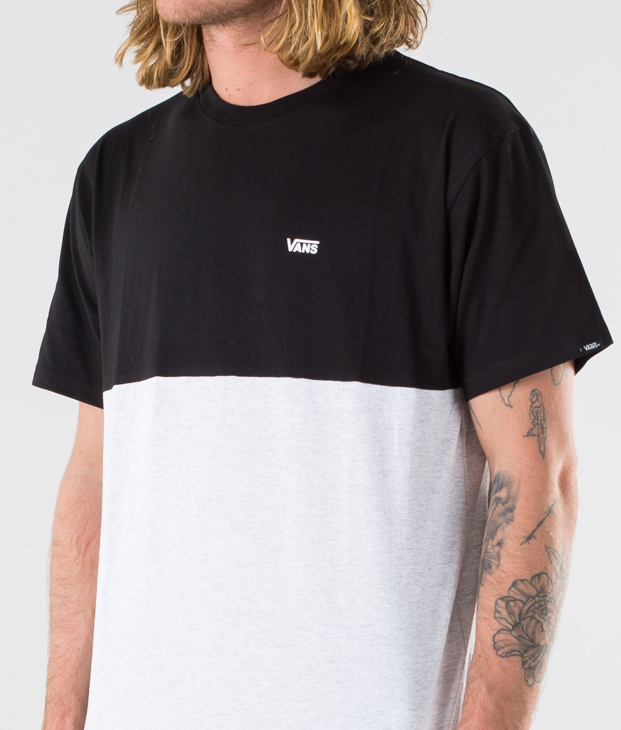 vans colorblock tee