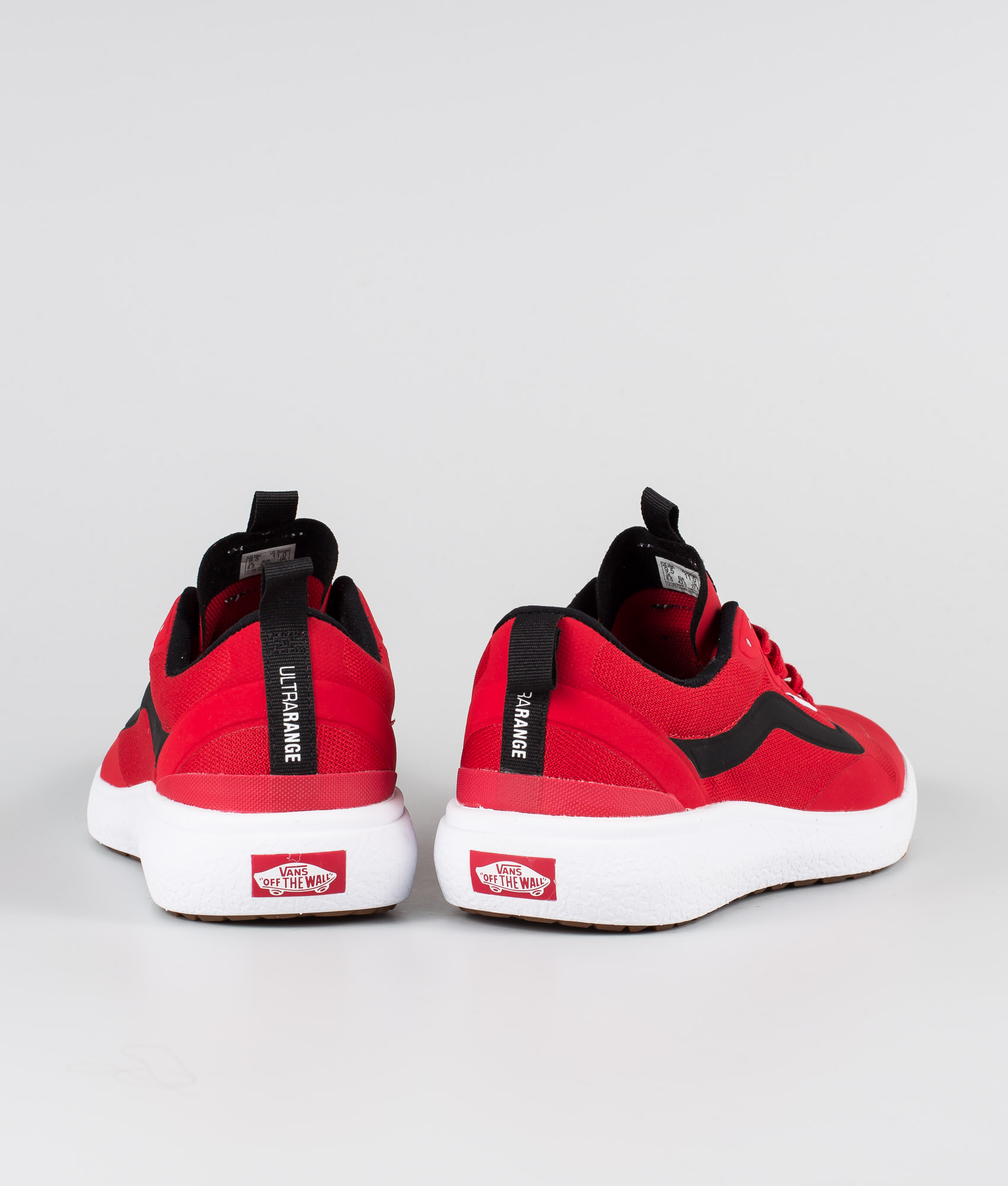 vans off the wall red