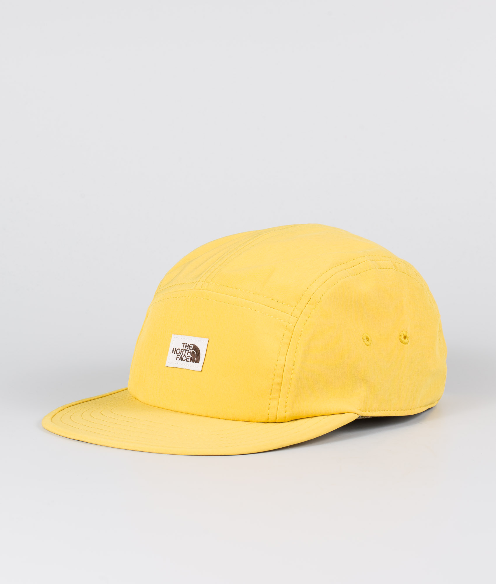 yellow north face cap