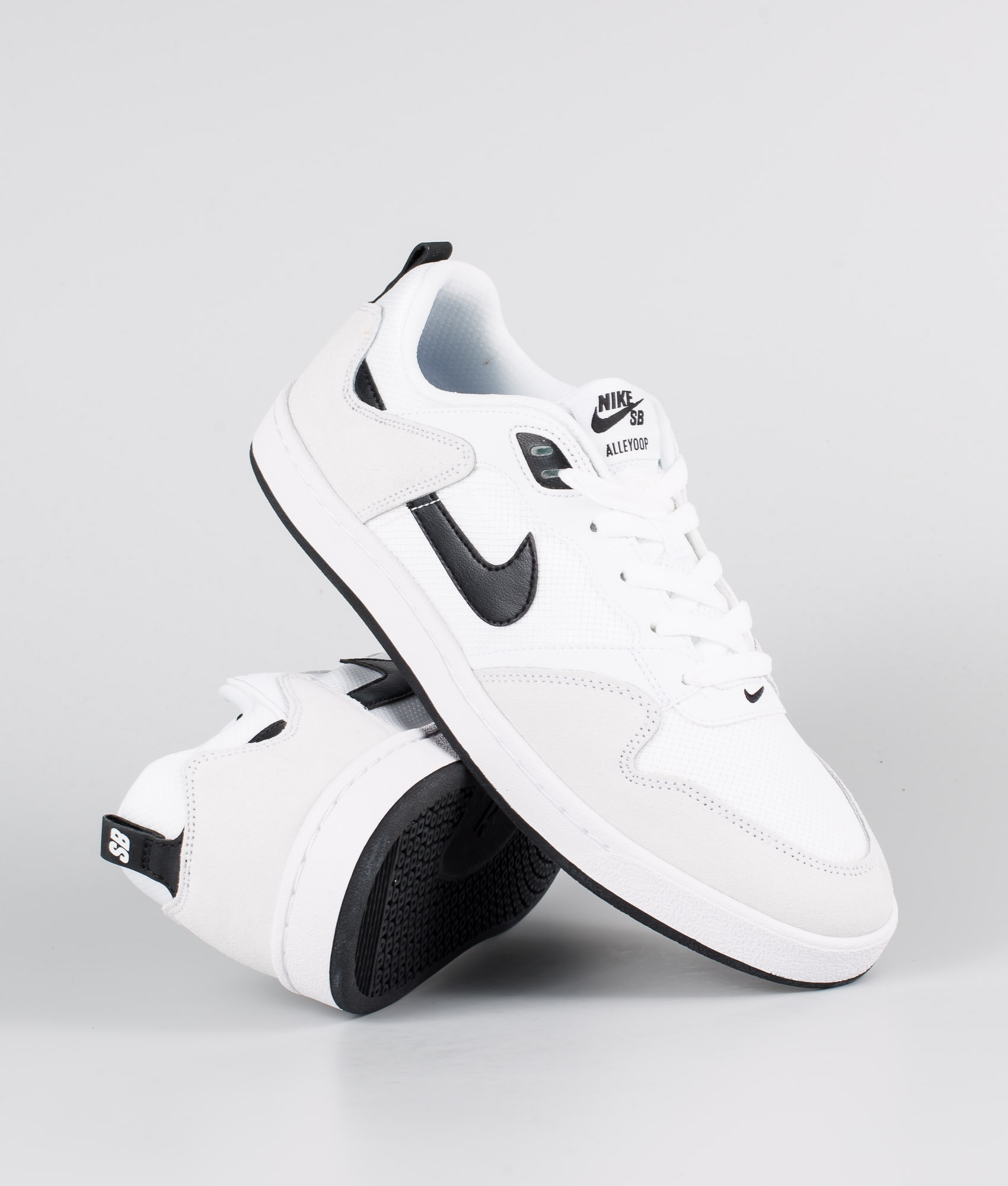 Nike Nike Sb Alleyoop Shoes White/Black-White - Ridestore.com
