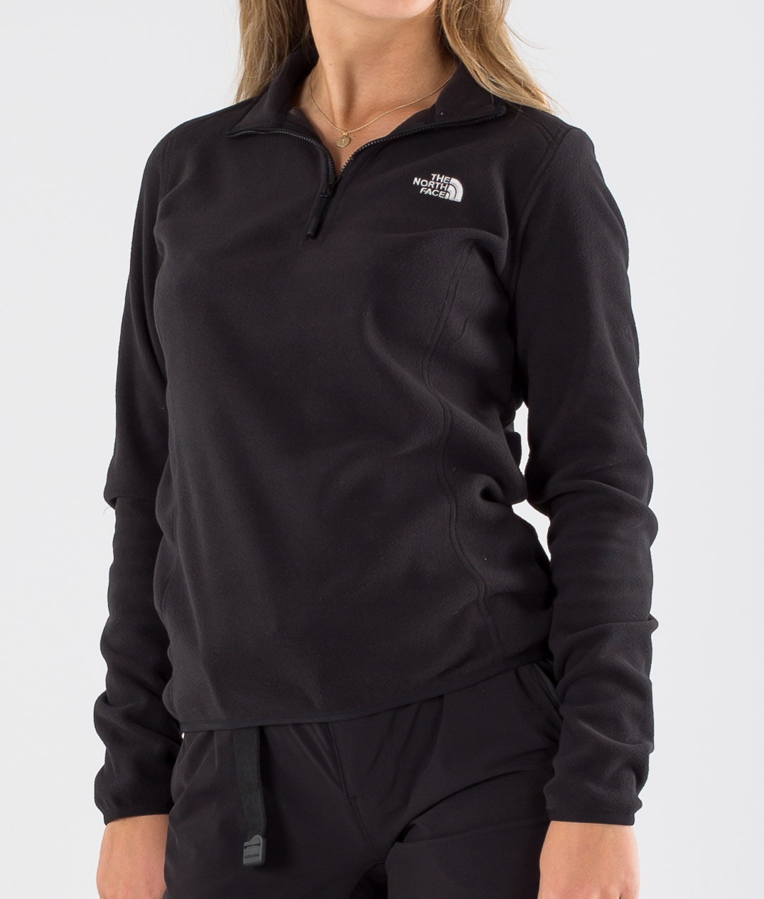 north face button hoodie