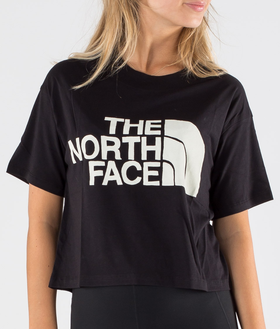 womens north face crop top