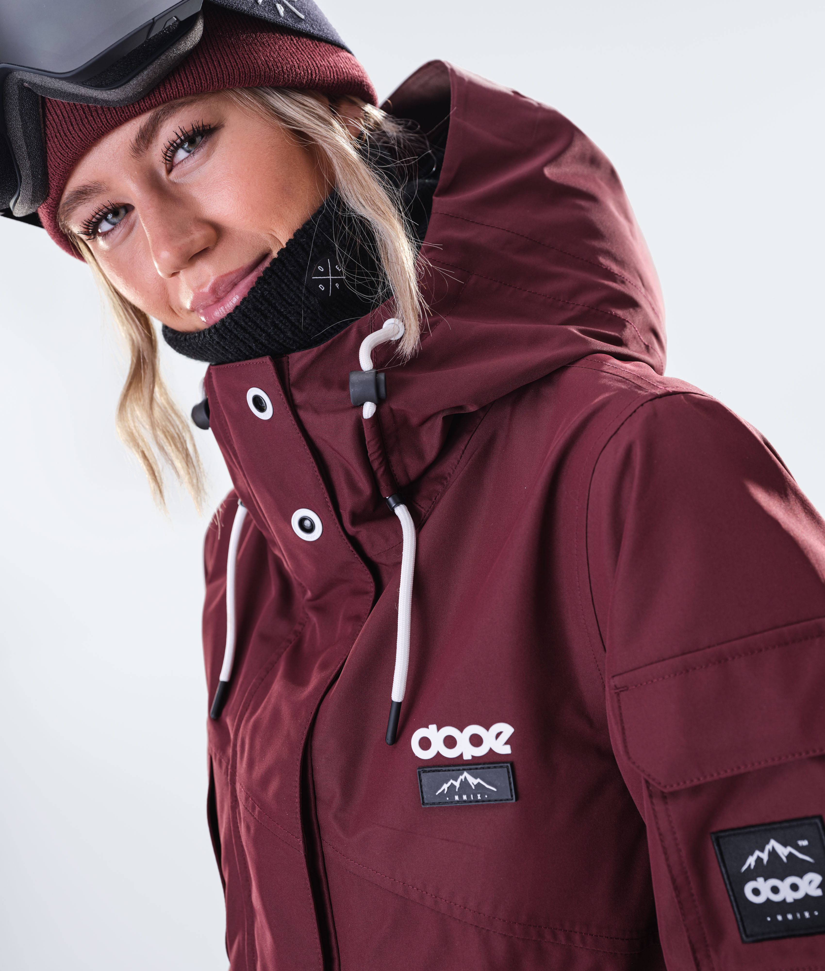 Dope Adept W Veste de Ski Burgundy Ridestore FR