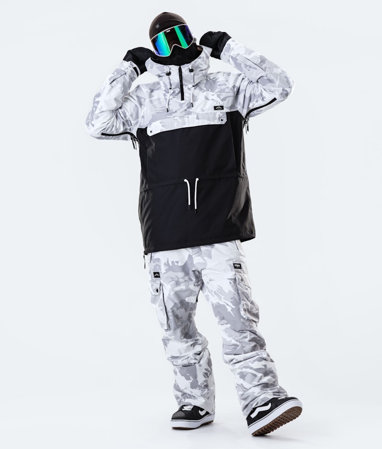 Annok 2020 Veste Snowboard Homme Tucks Camo/Black, Image 6 sur 8
