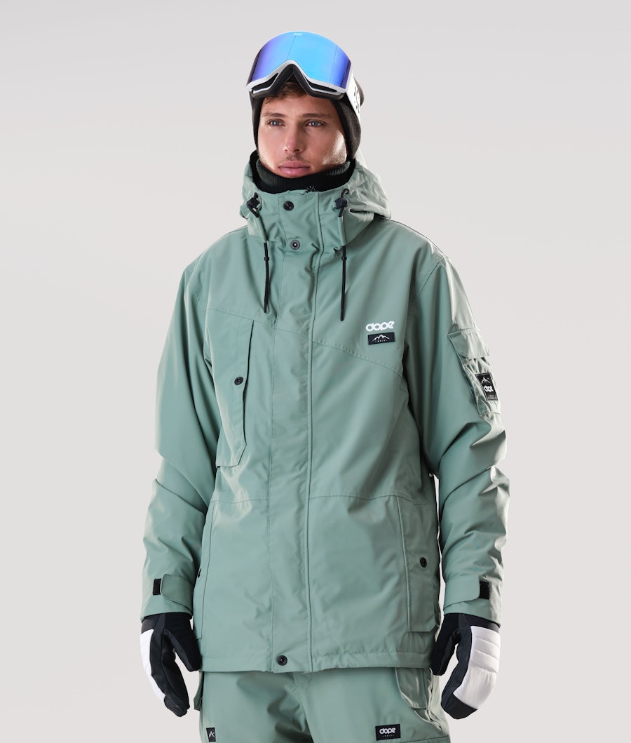 Dope Adept 2020 Snowboard Jacket Faded Green