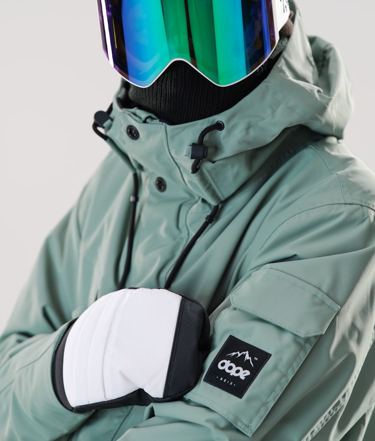 Adept 2020 Veste Snowboard Homme Faded Green, Image 3 sur 8