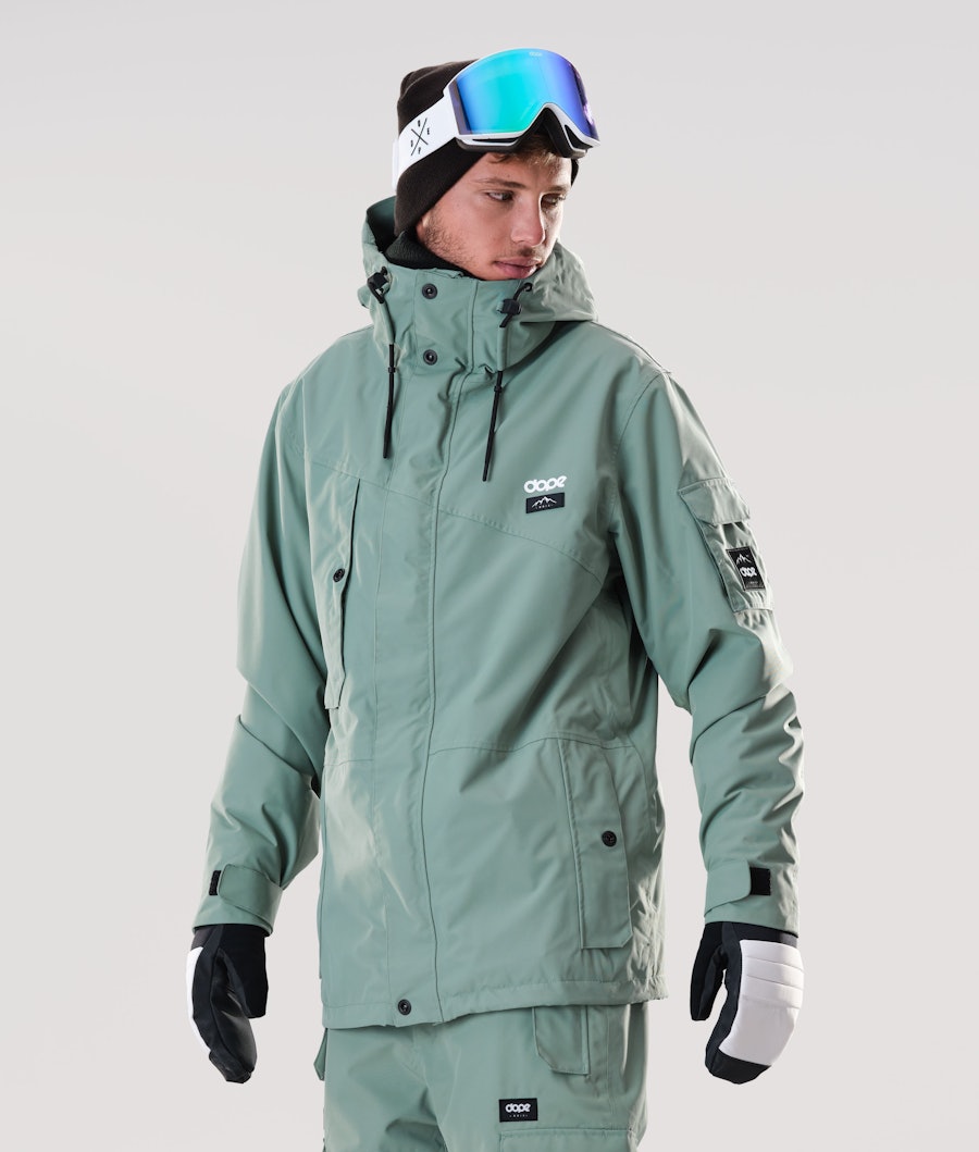 Dope Adept 2020 Snowboard jas Heren Faded Green