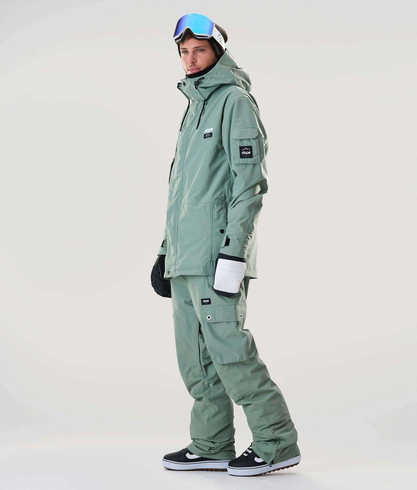 Adept 2020 Veste Snowboard Homme Faded Green