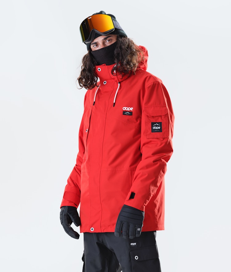 Adept 2020 Snowboard Jacket Men Red Renewed
