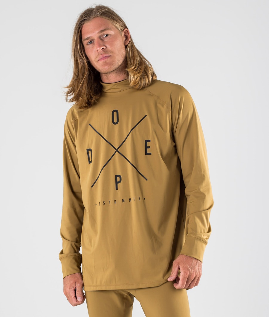 Dope Snuggle 2X-UP Funktionsshirt Gold