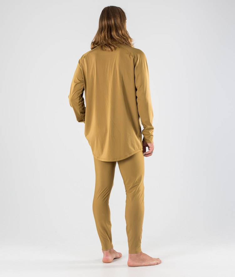 Snuggle Base Layer Top Men 2X-Up Gold, Image 5 of 5