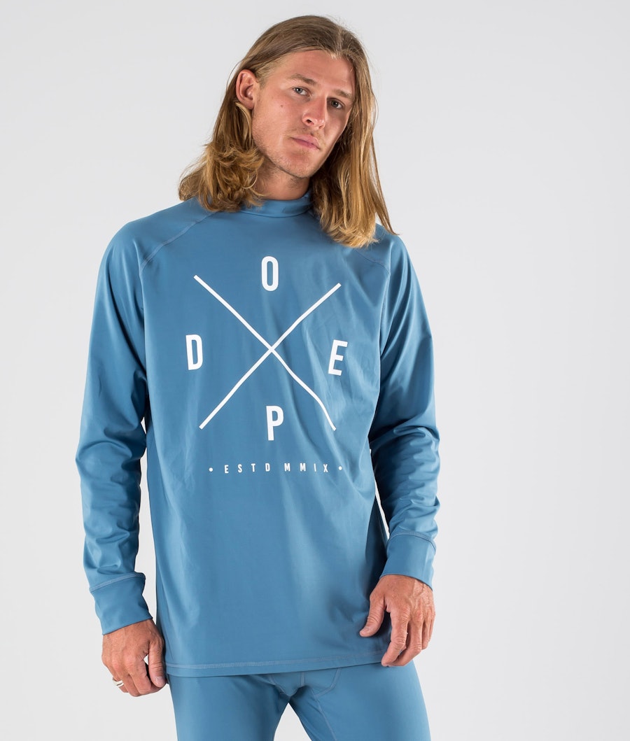 Dope Snuggle 2X-UP Base Layer Top Blue Steel