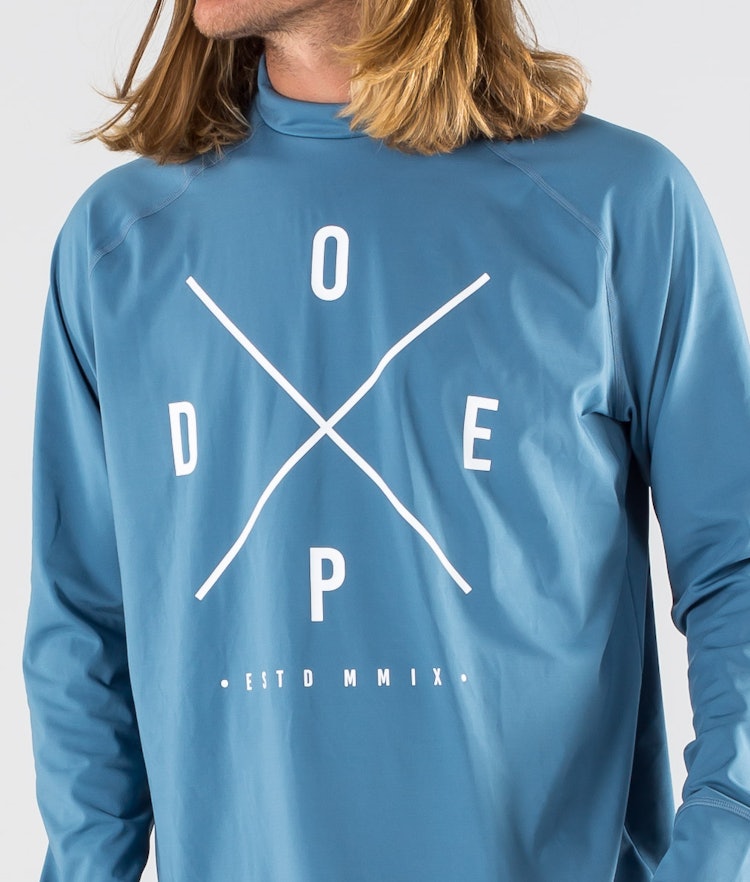 Dope Snuggle Camiseta Térmica Hombre 2X-Up Blue Steel