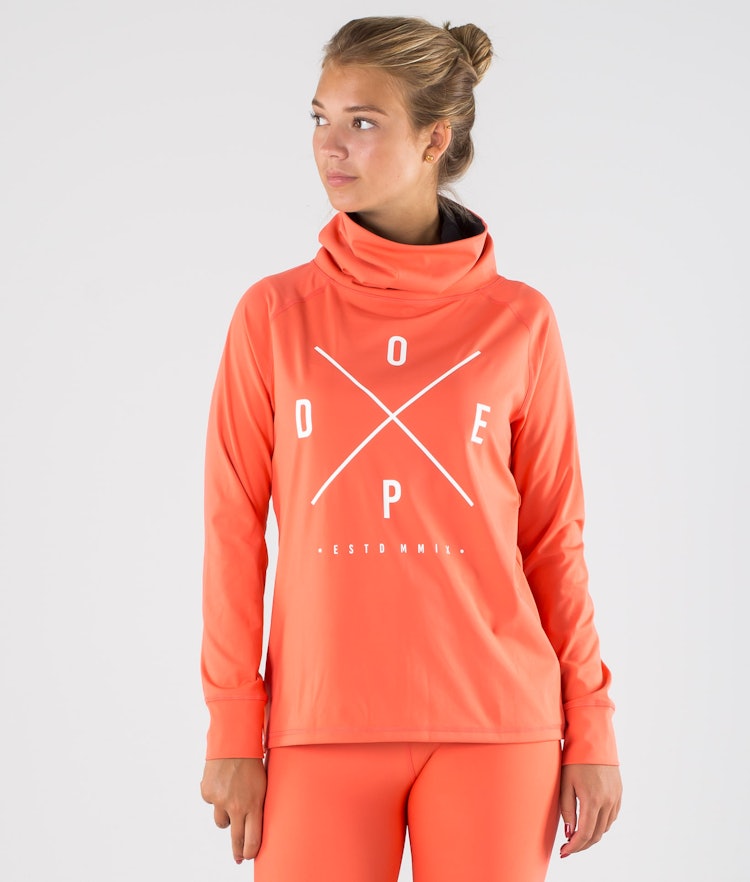 Dope Snuggle W Baselayer top Dame 2X-Up Coral