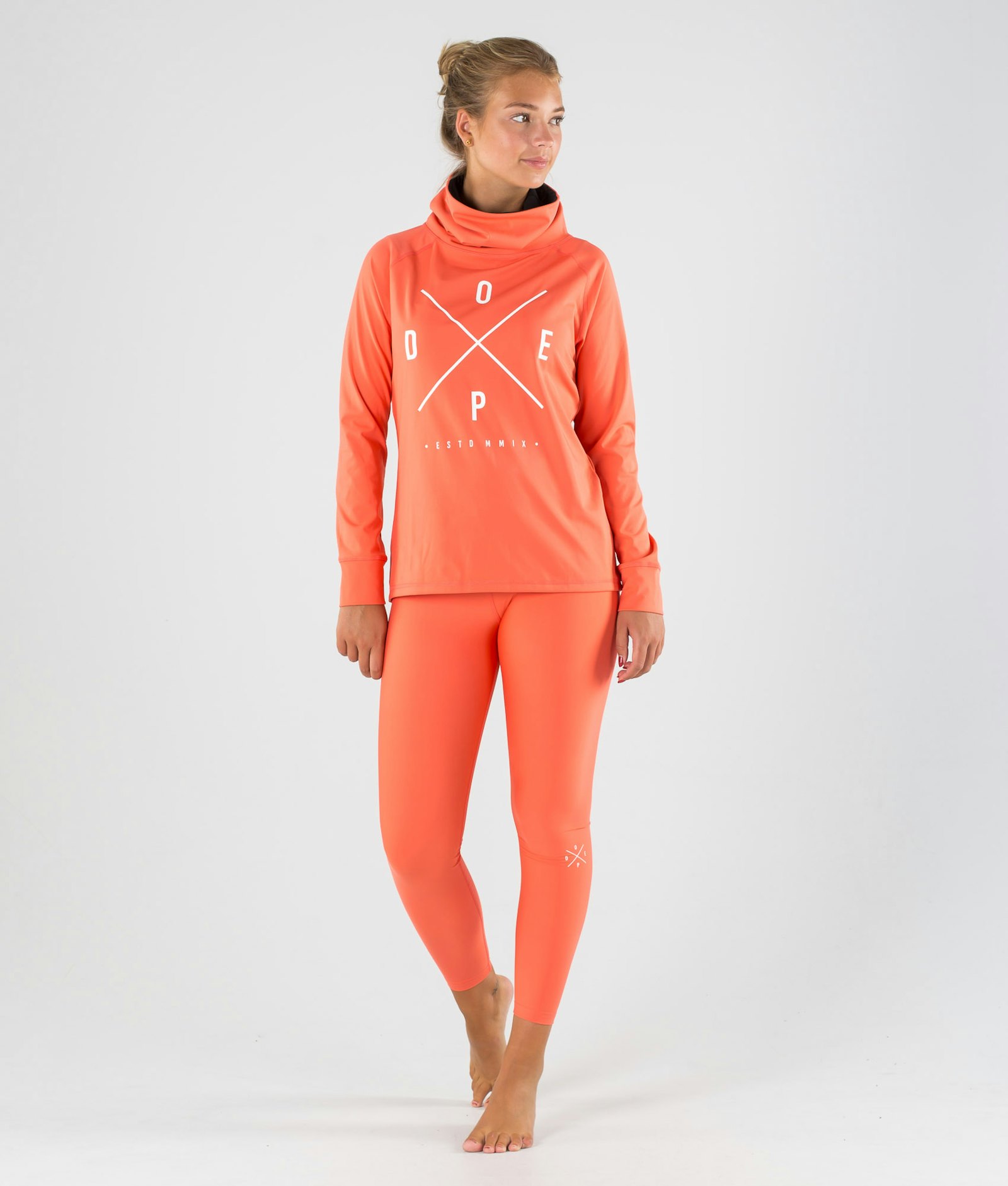 Dope Snuggle W Camiseta Térmica Mujer 2X-Up Coral