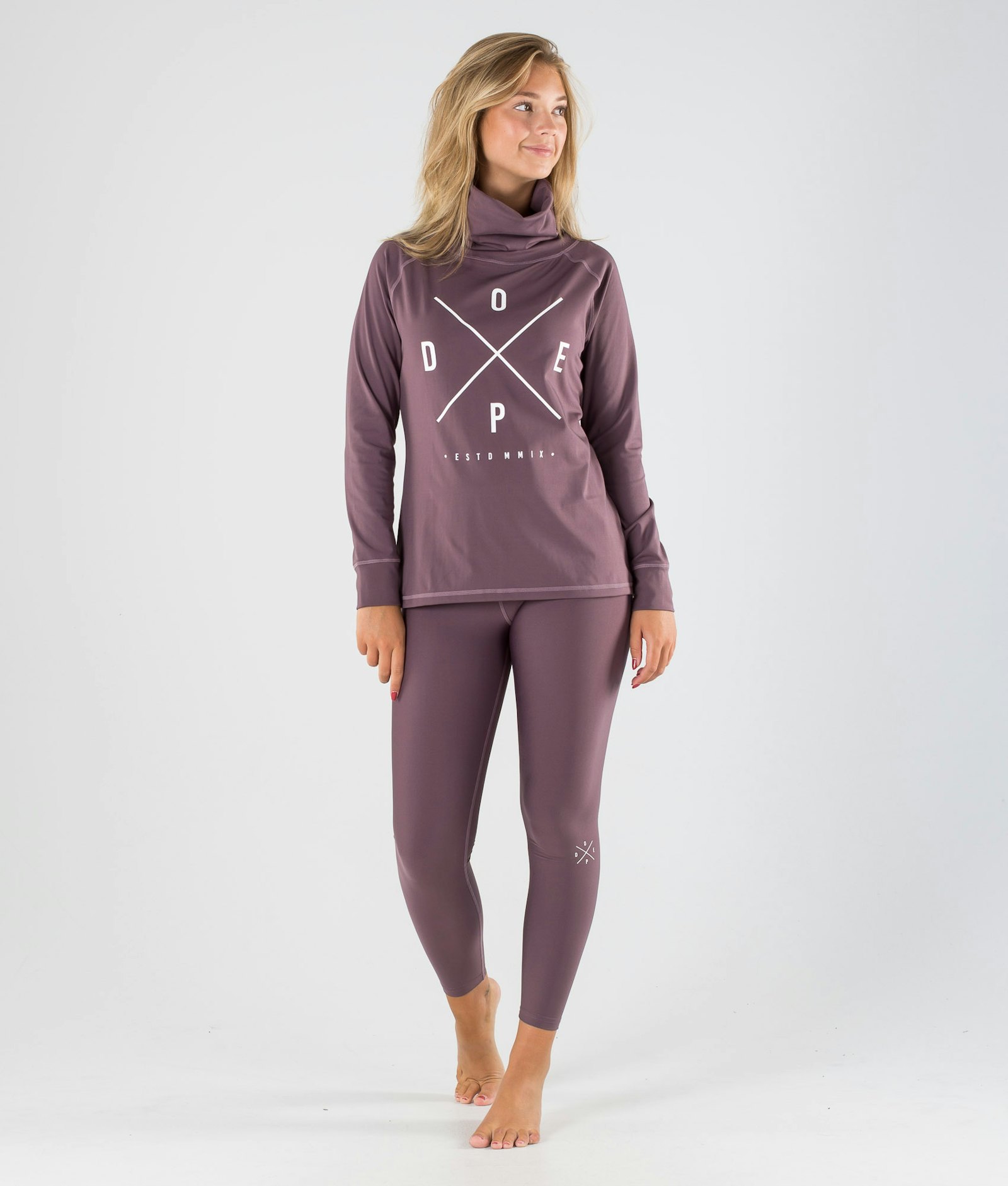Dope Snuggle W Base Layer Top Women 2X-Up Faded Grape