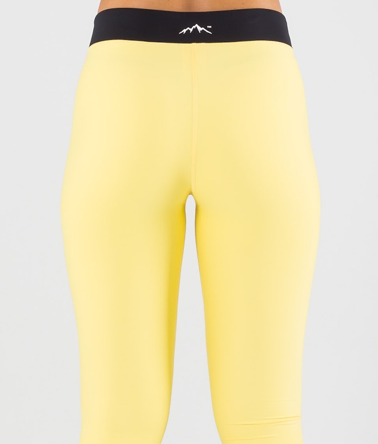 Dope Snuggle W Pantaloni Termici Donna 2X-Up Faded Yellow