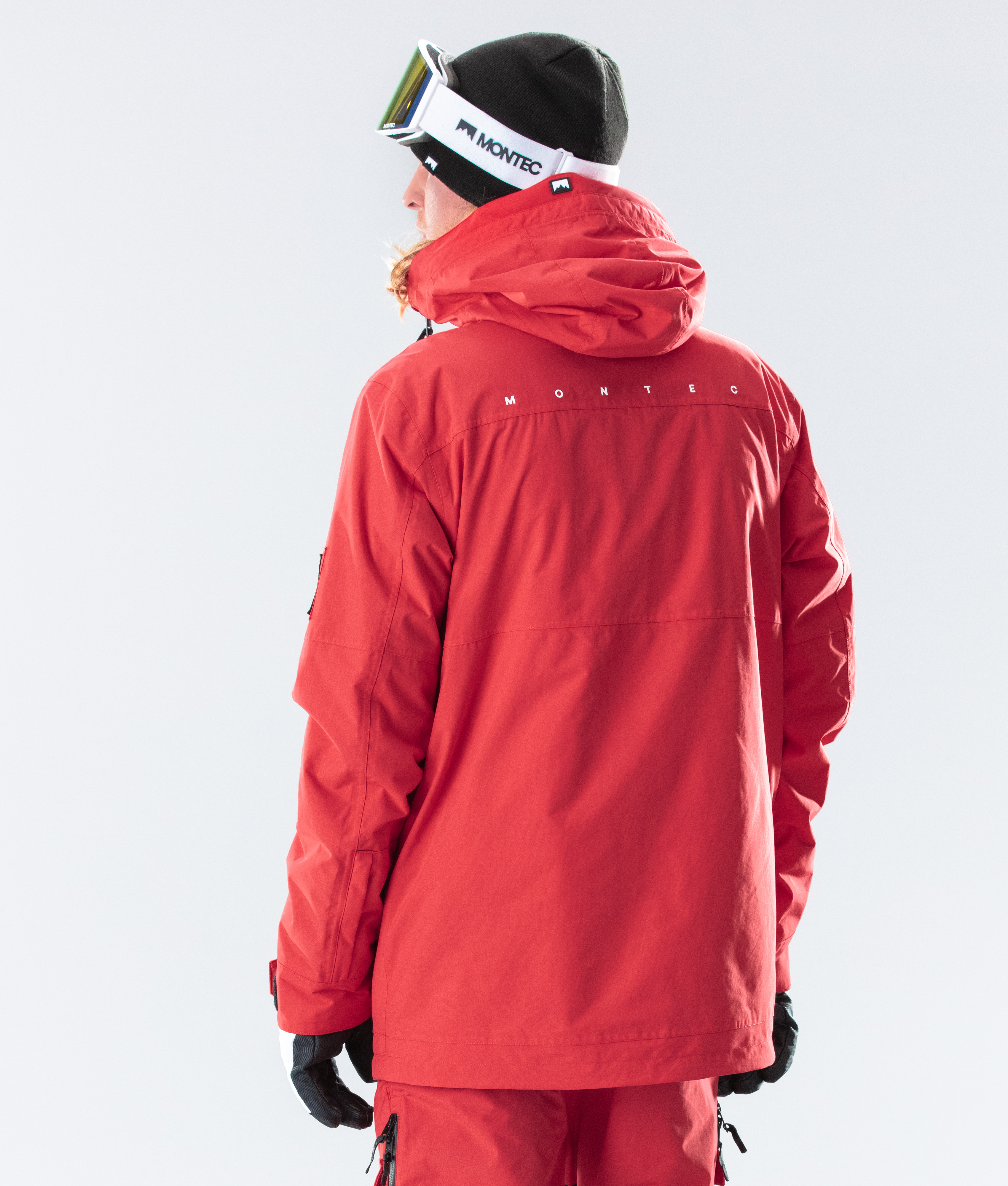 Red snow sale jacket