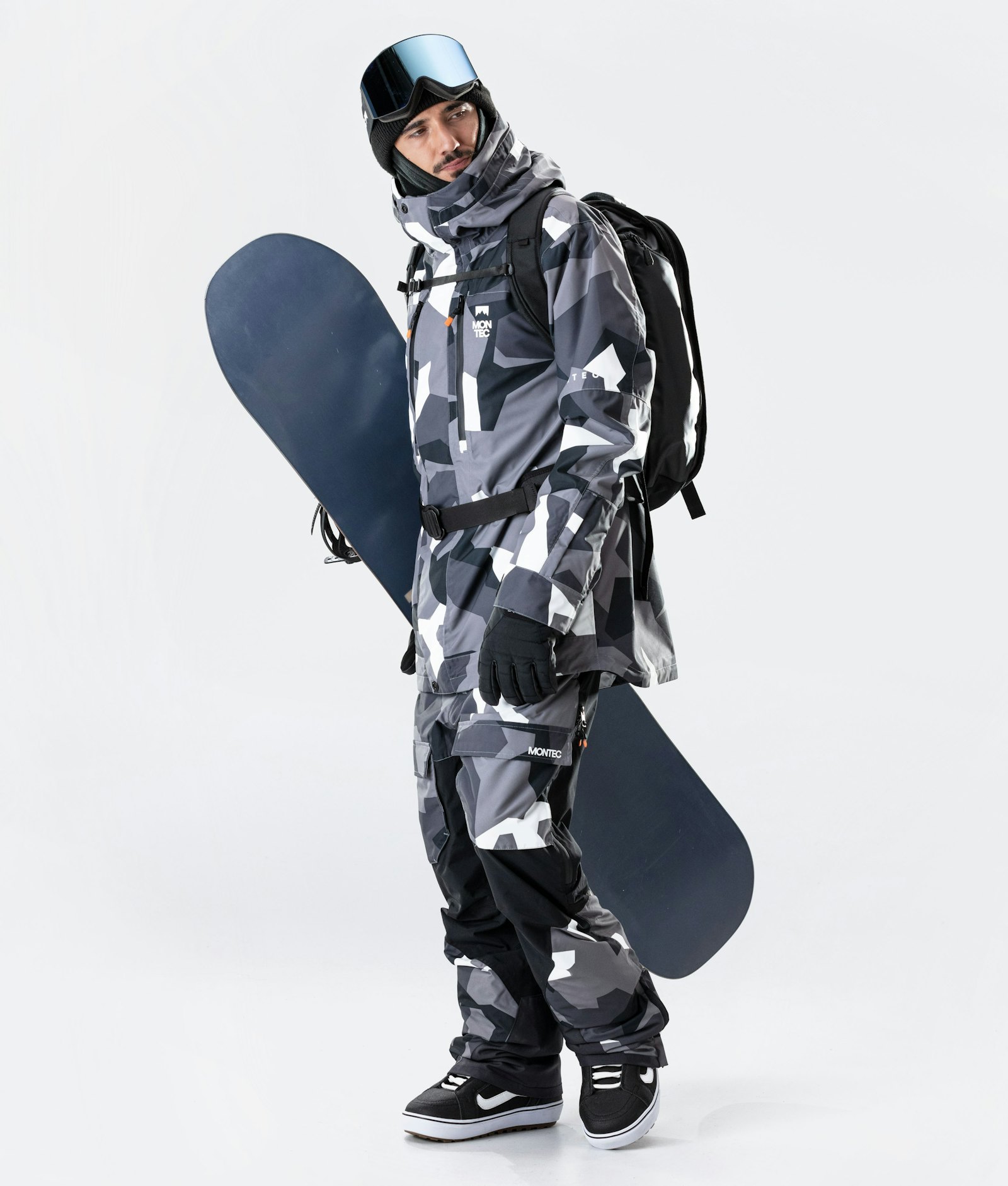 Fawk 2020 Snowboard Jacket Men Arctic Camo Renewed