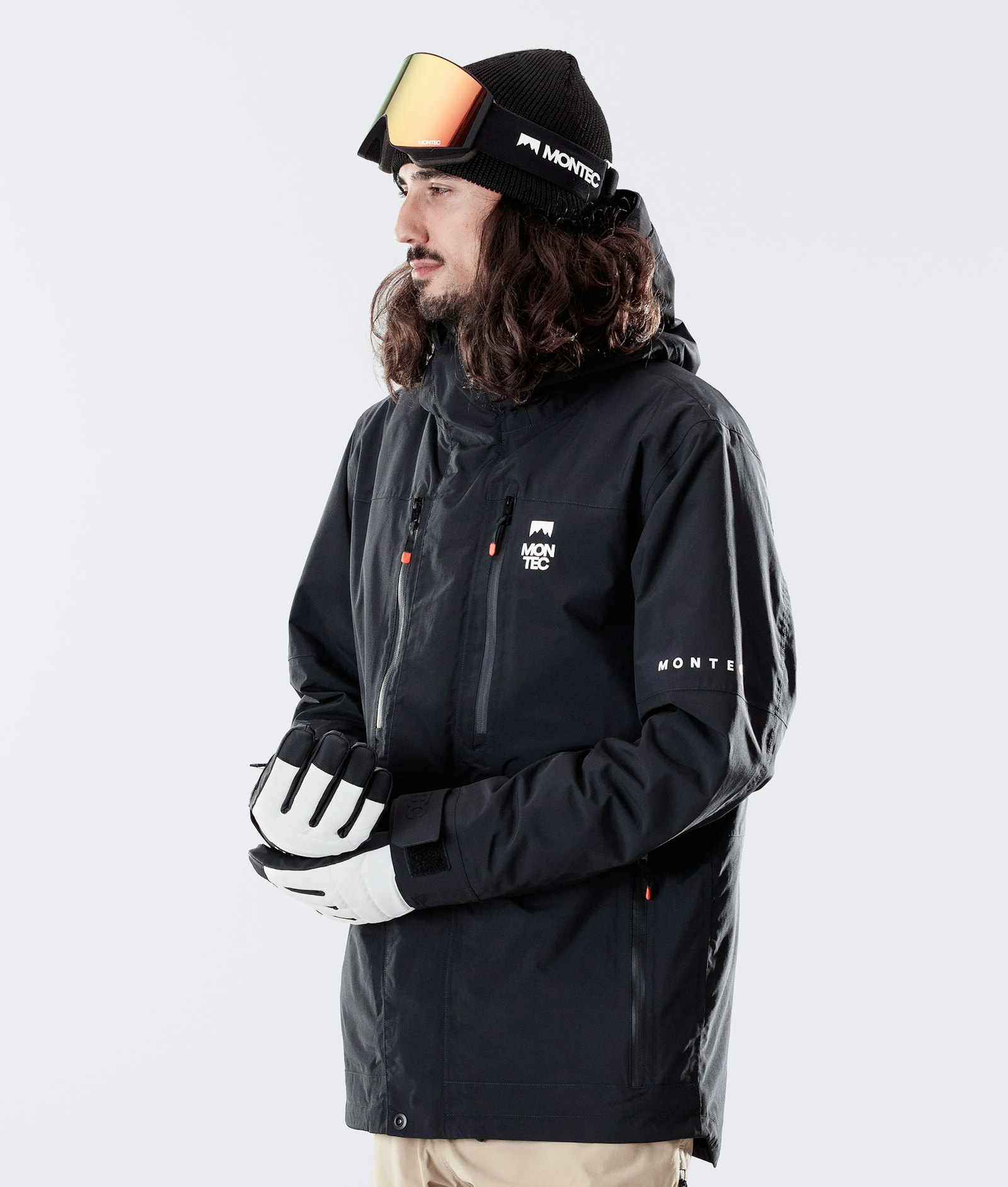 Fawk 2020 Snowboard Jacket Men Black Renewed
