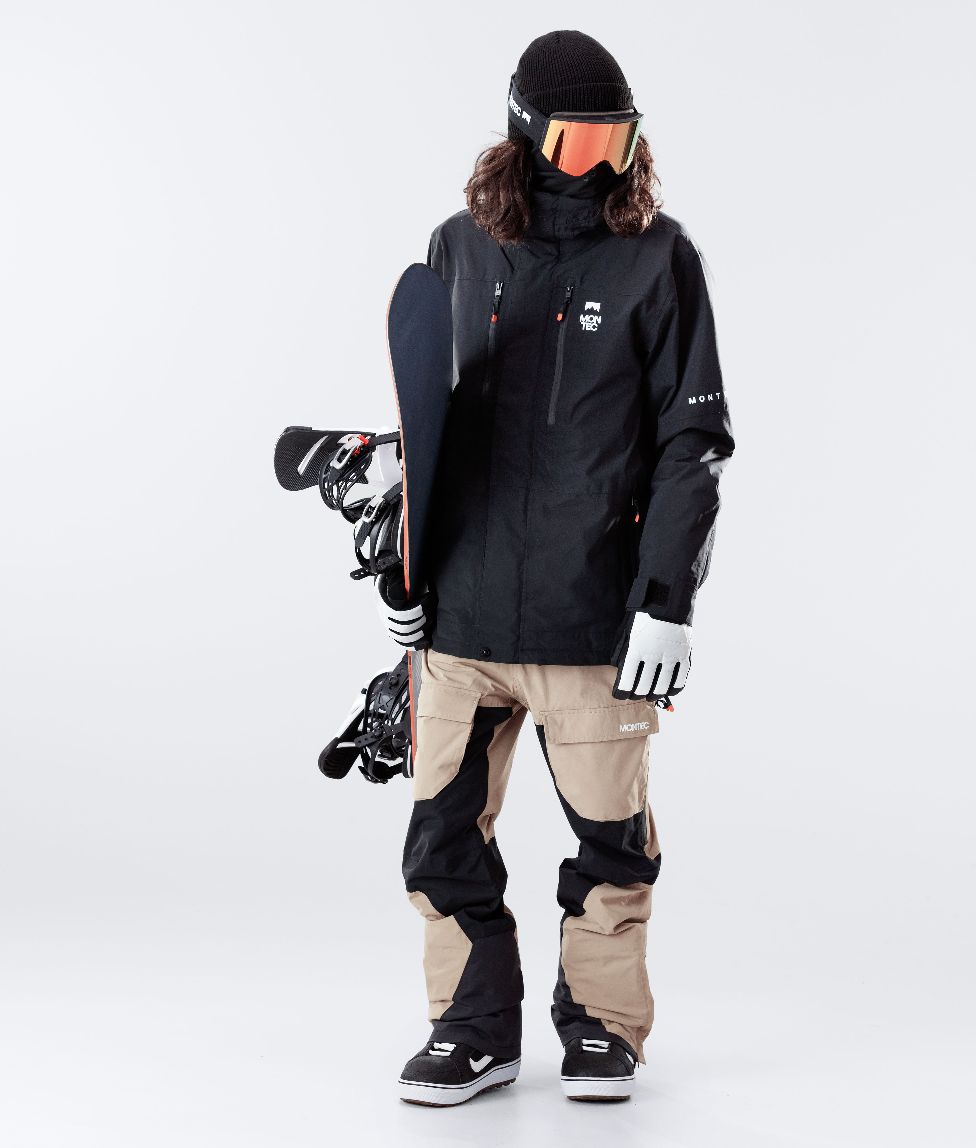 Montec Fawk Snowboard Jacket Black