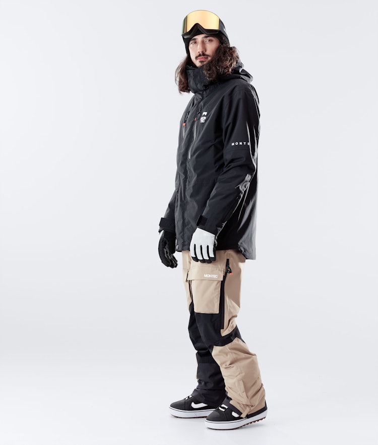 Montec Fawk 2020 Snowboardjakke Herre Black